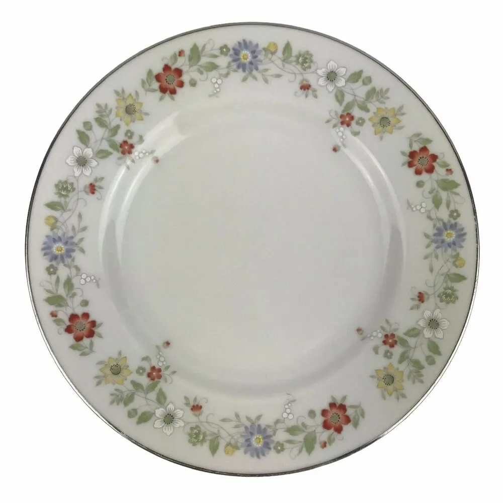 International China Cotillion York 3835 Set of 5 Salad Plates 7.5